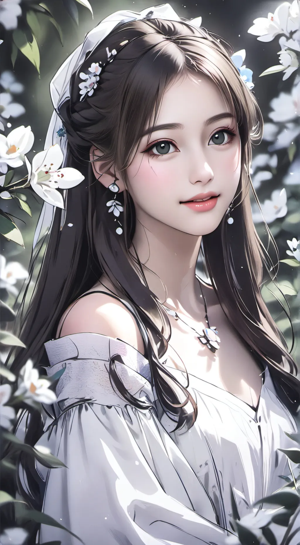 ai character: Chinese girl background