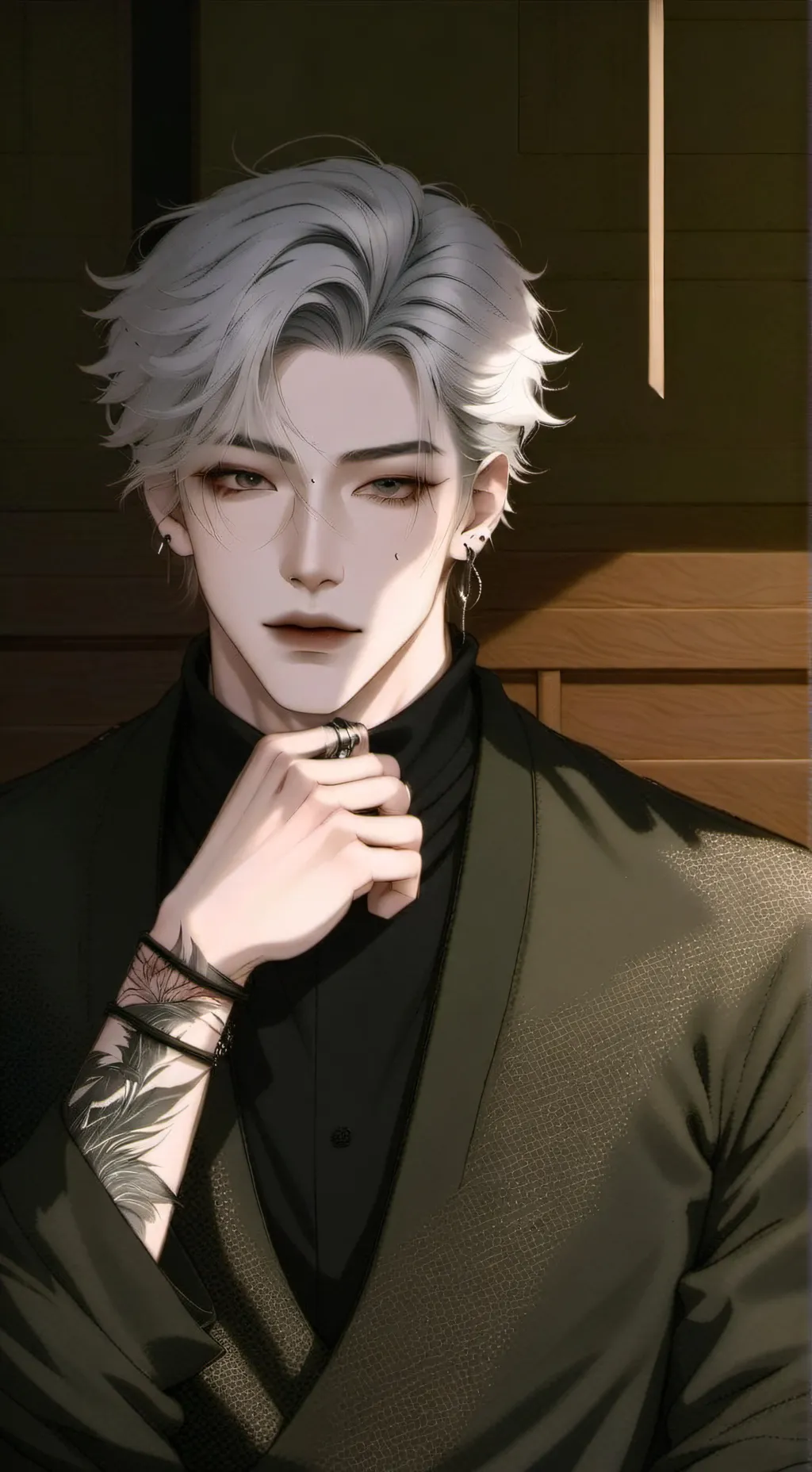 ai character: Ash Lombardi background