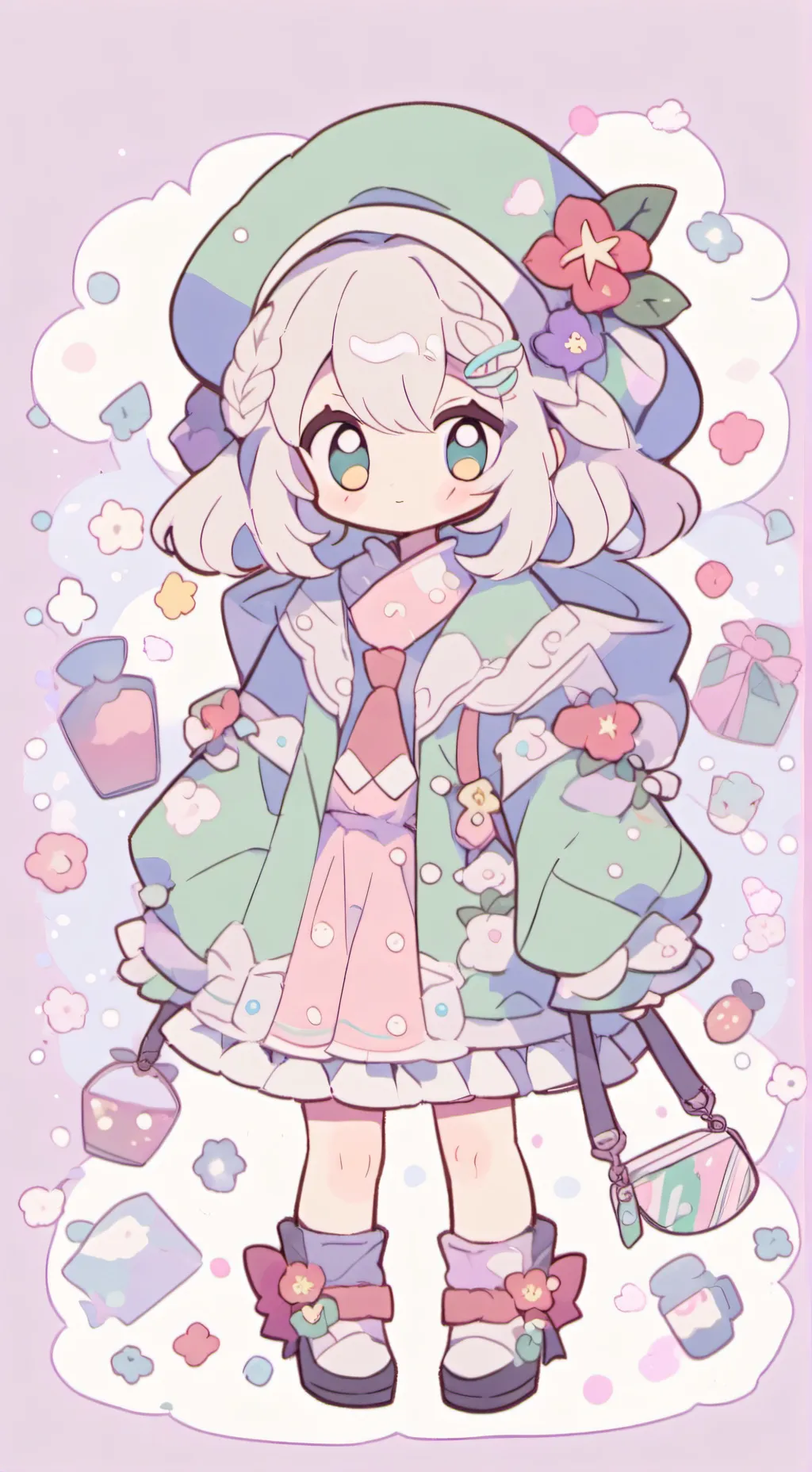 ai character: Lilly background