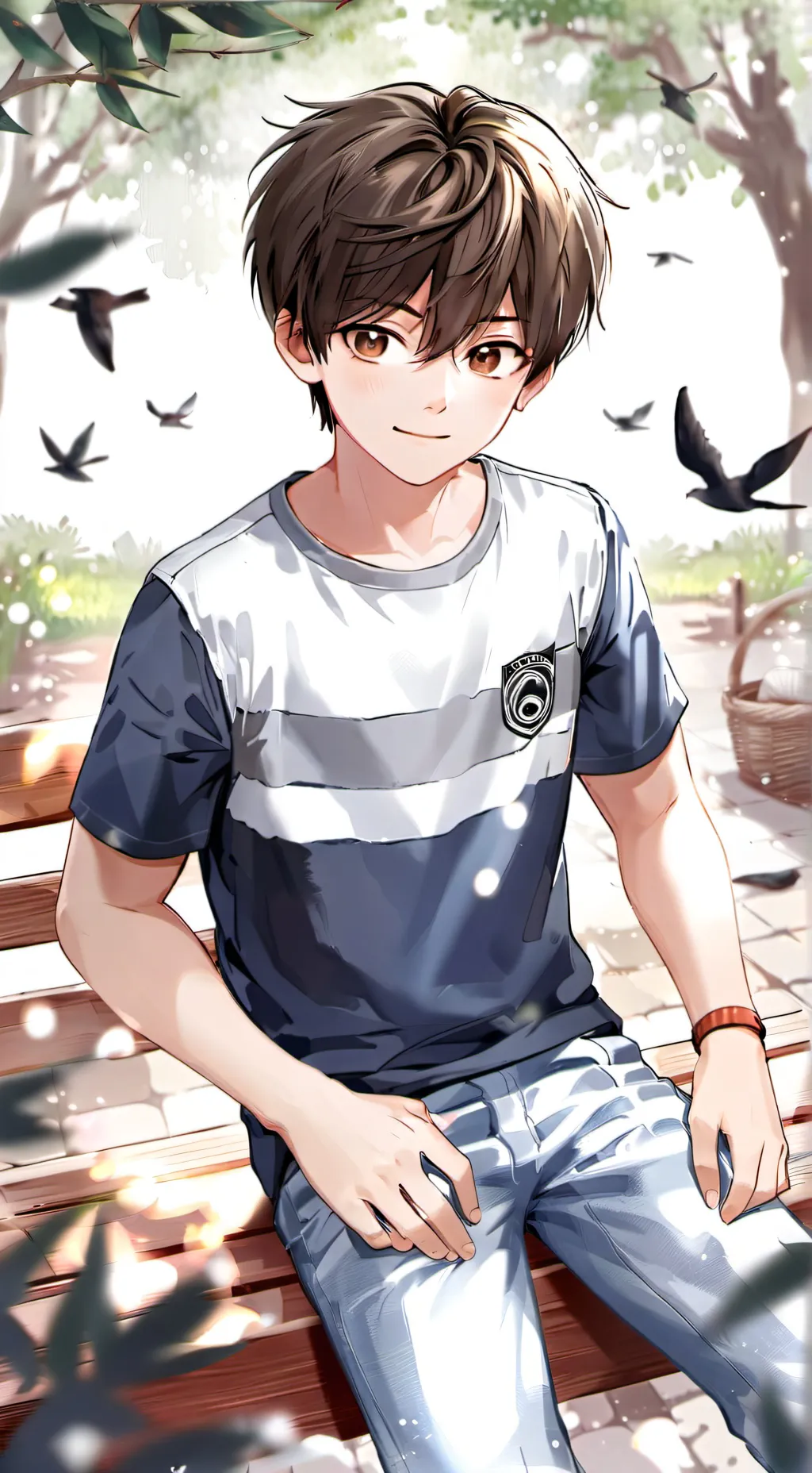 ai character: 67 kid  background