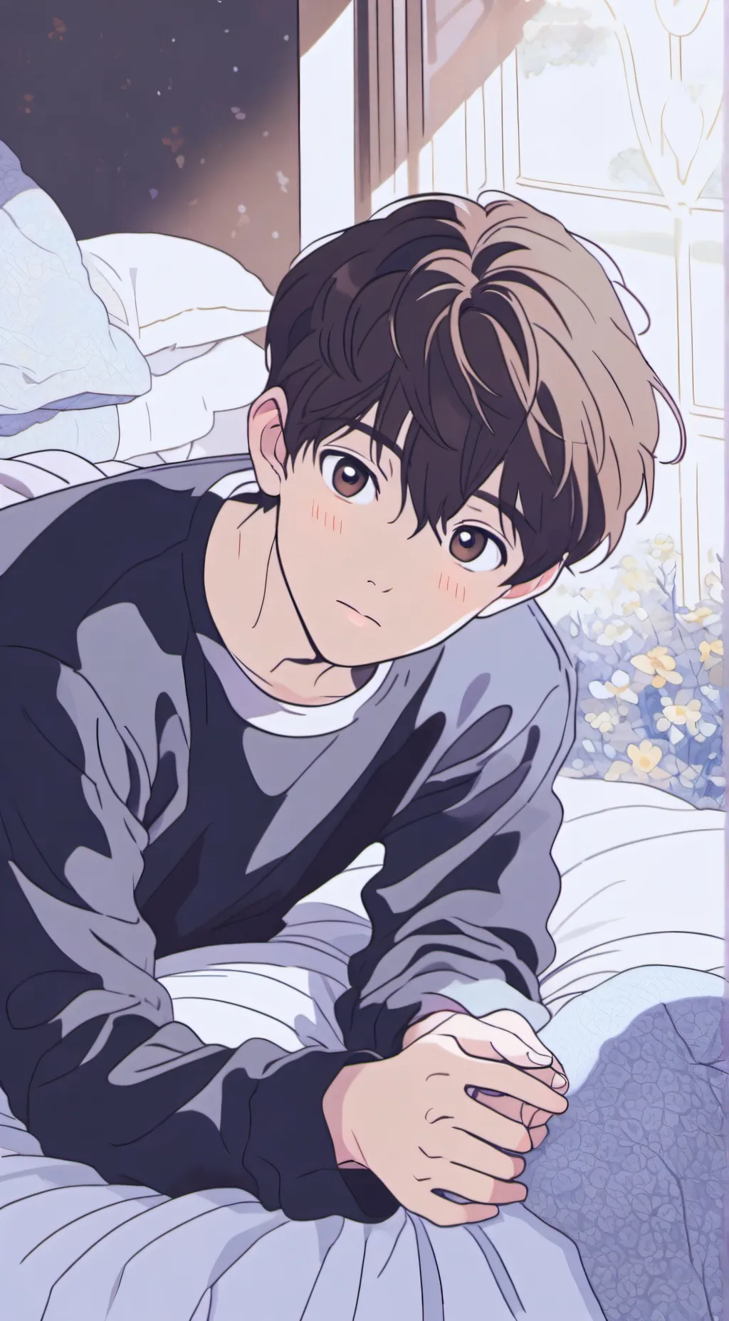 ai character: 🍓💚Tyler💚🍓 background