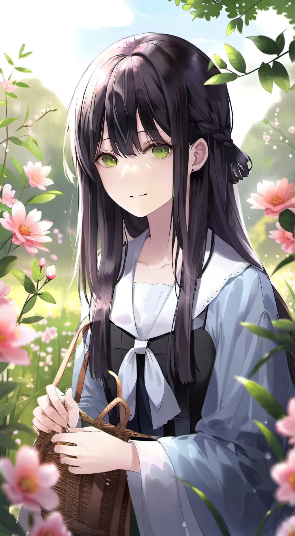 ai character: Mille  background