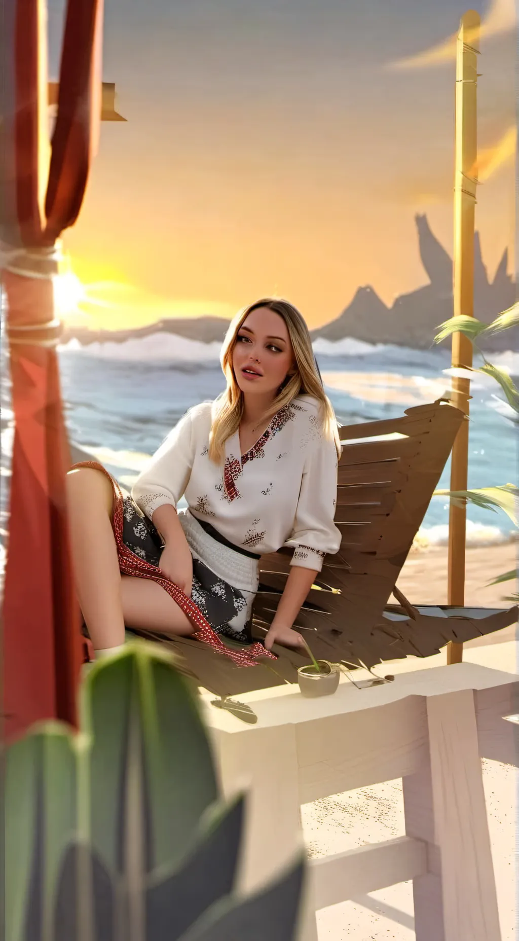 ai character: Sam pocket  background