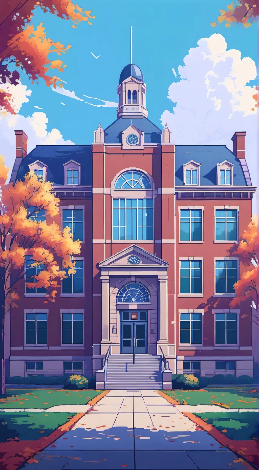 ai character: Fast-forward ￼ background