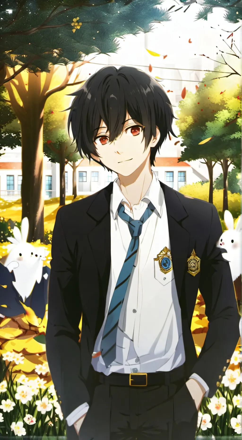 ai character: Mha Bubonic Plague background