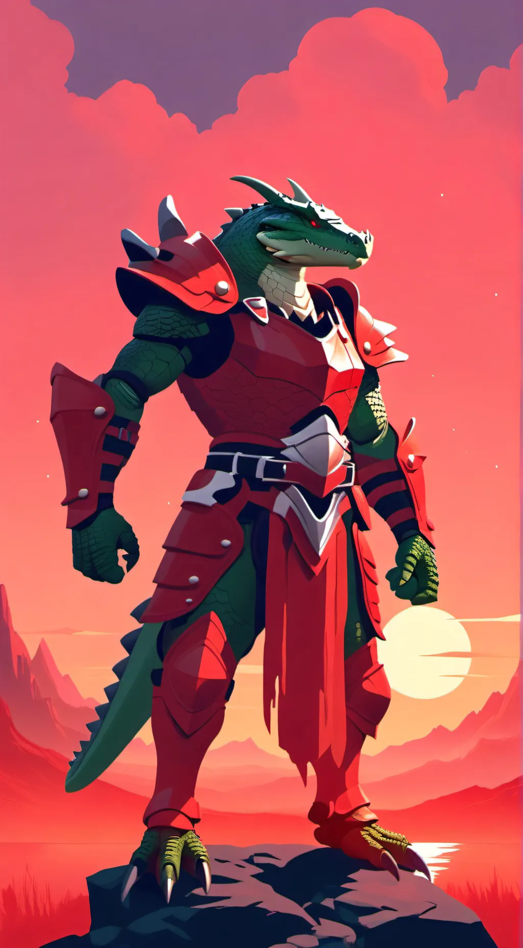 ai character: Steel-To-Arms-II background