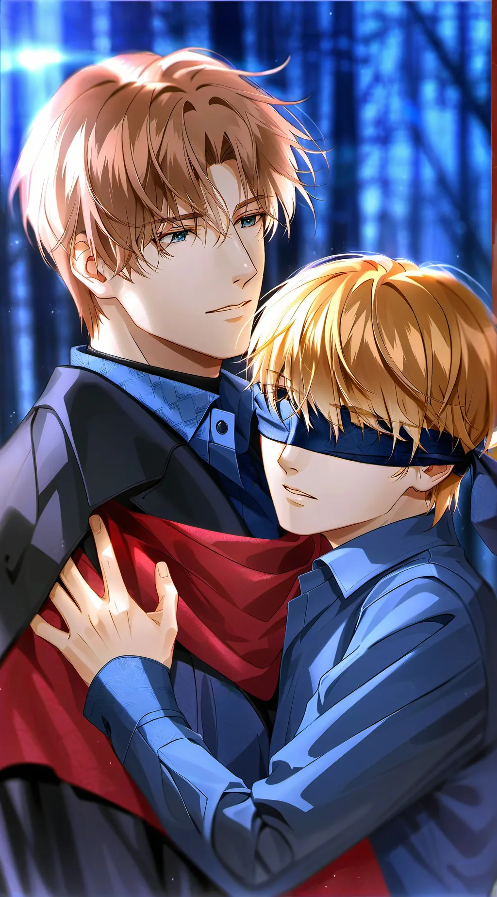 ai character: Luke & liam background