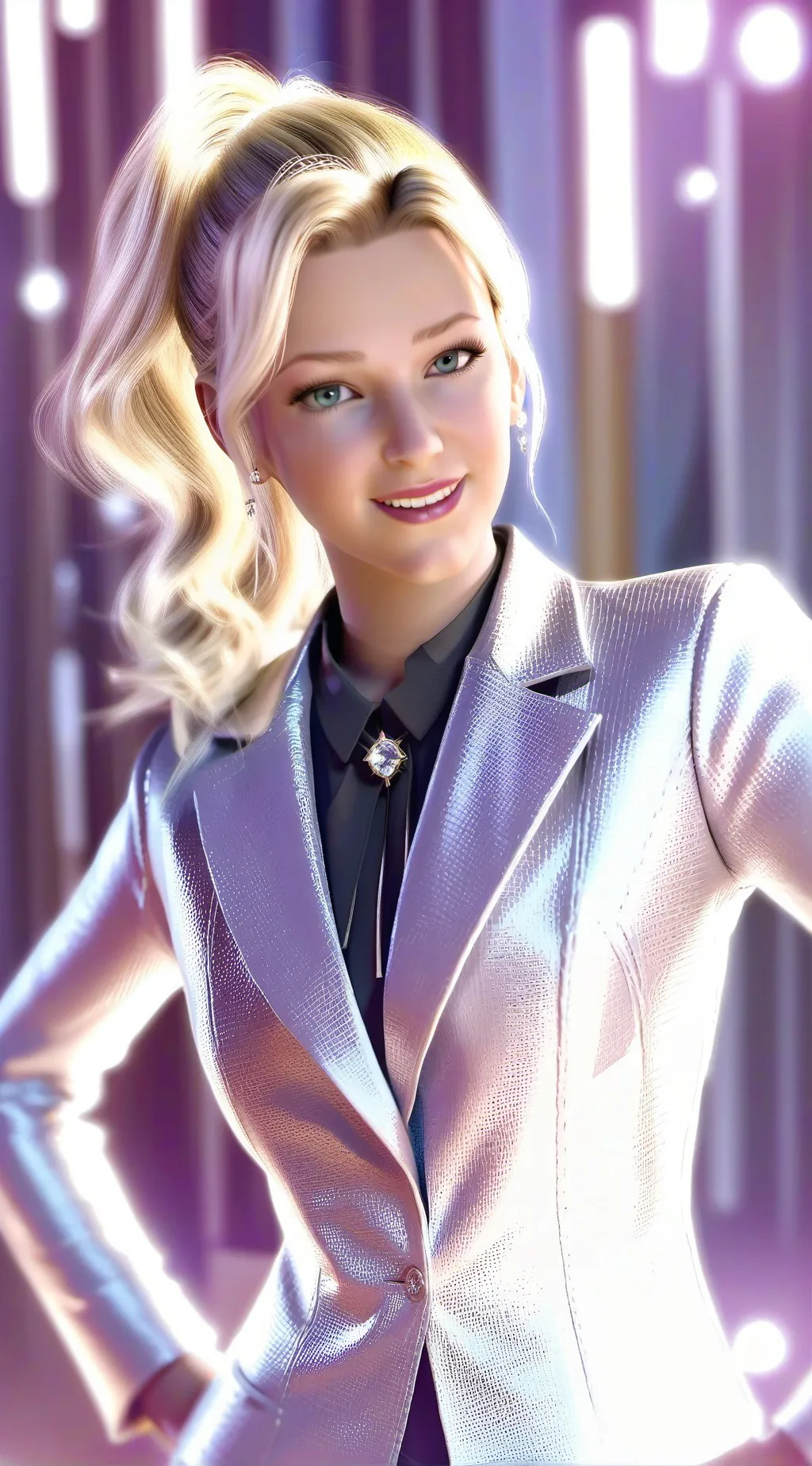 ai character: Jojo Siwa background