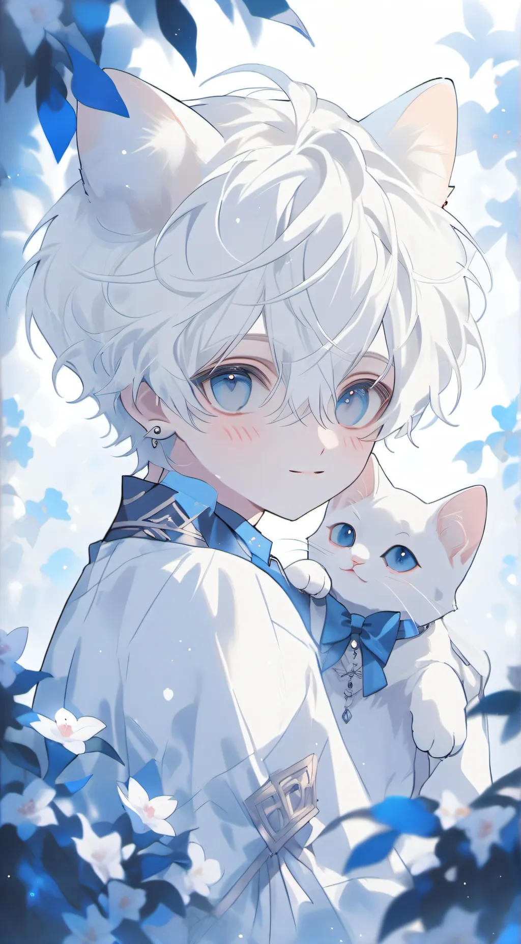 ai character: Leo background