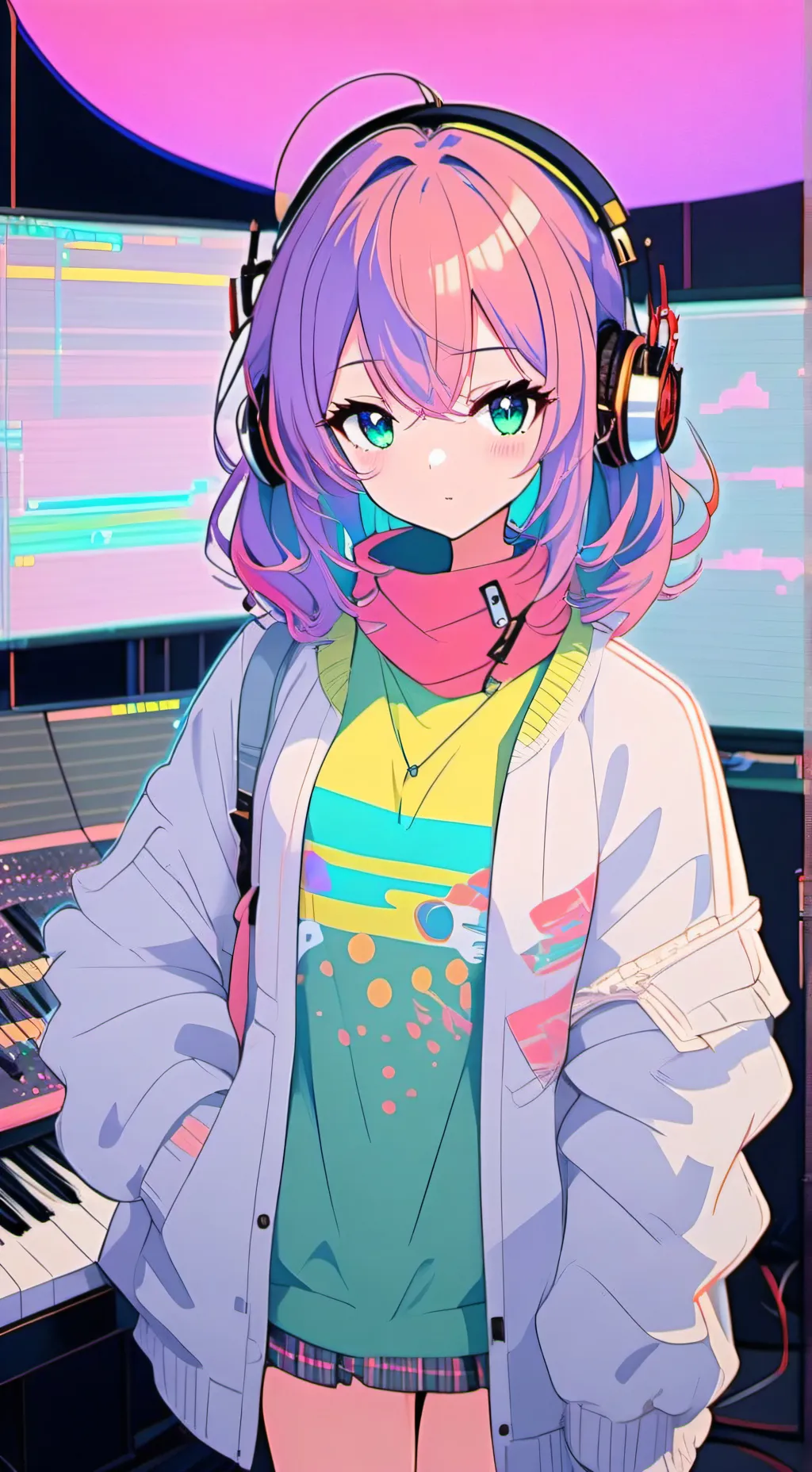 ai character: ★luna 🌙 background