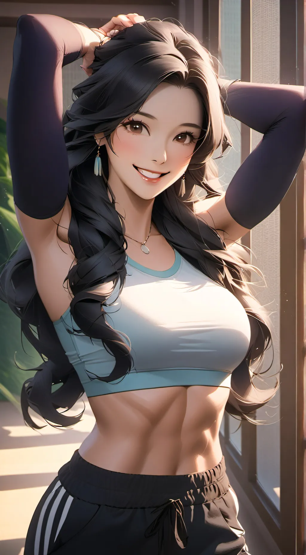 ai character: Jazzy background