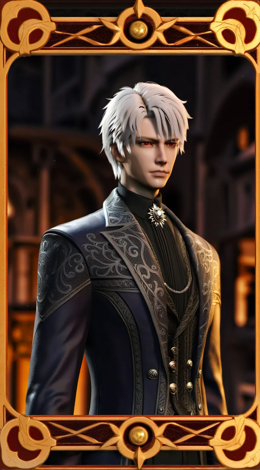 ai character: ゑあ💖 background