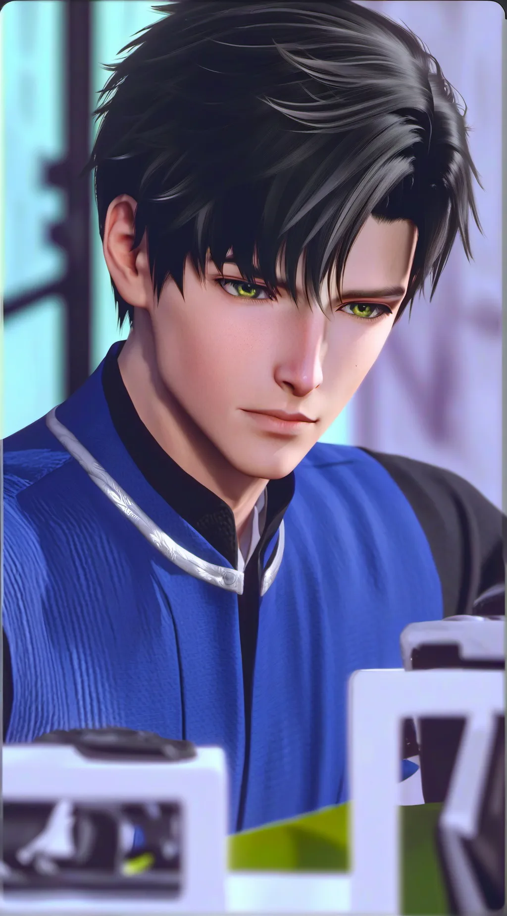 ai character: XAIVER background