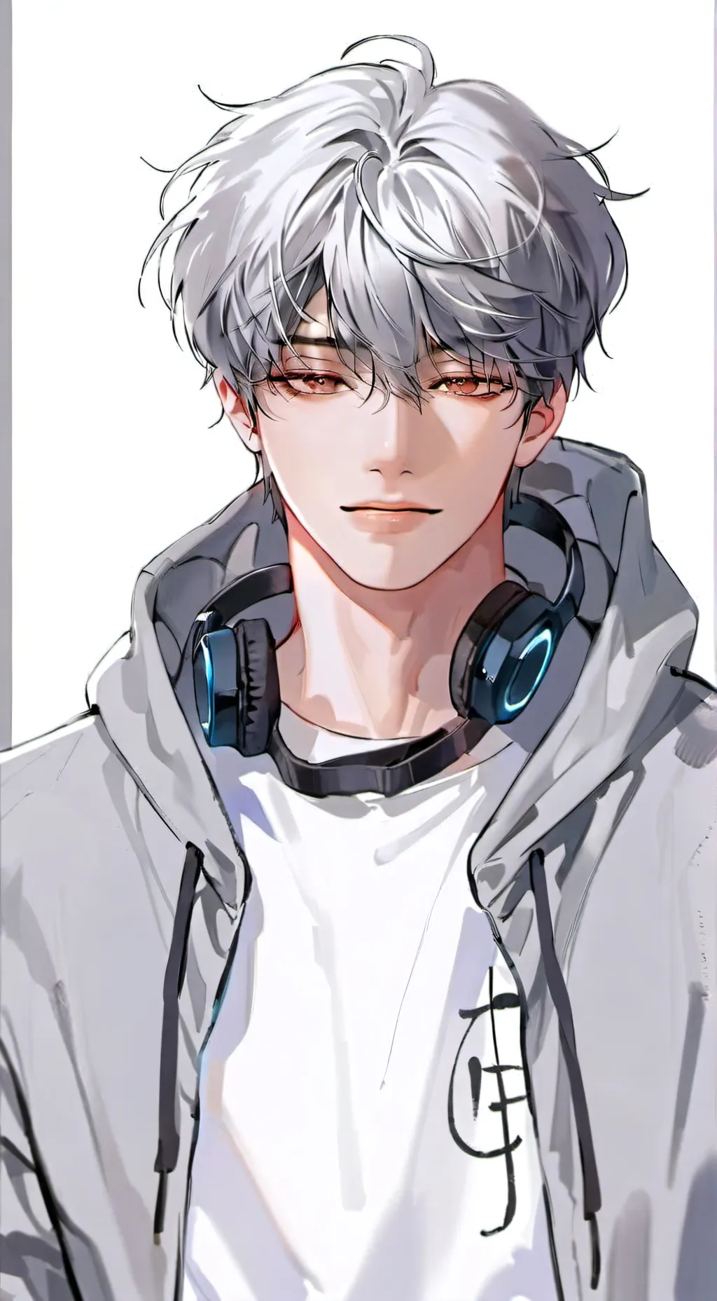 ai character: ❄️Asher❄️ background