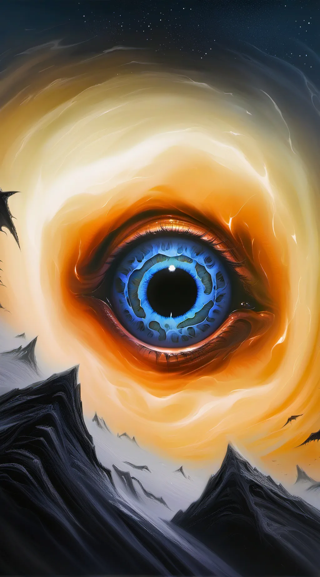 ai character: you in ana horror background