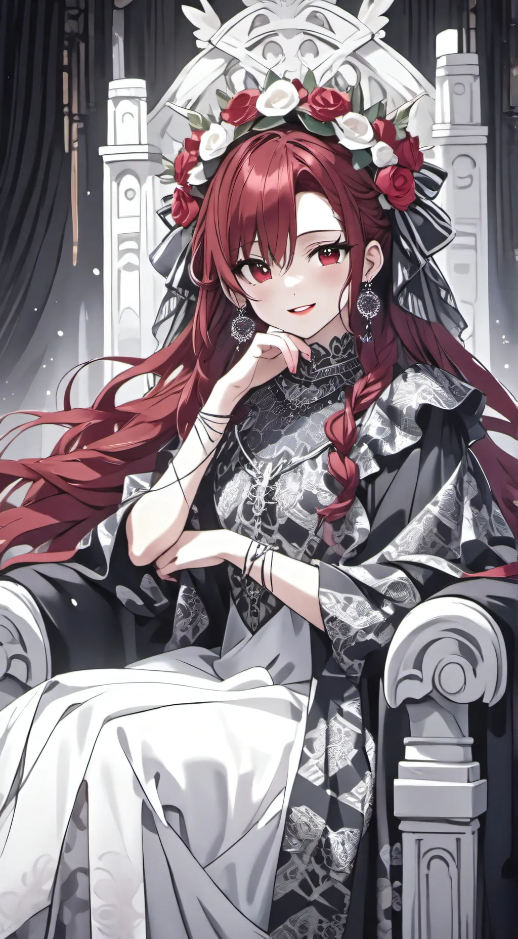 ai character: Ruby  background