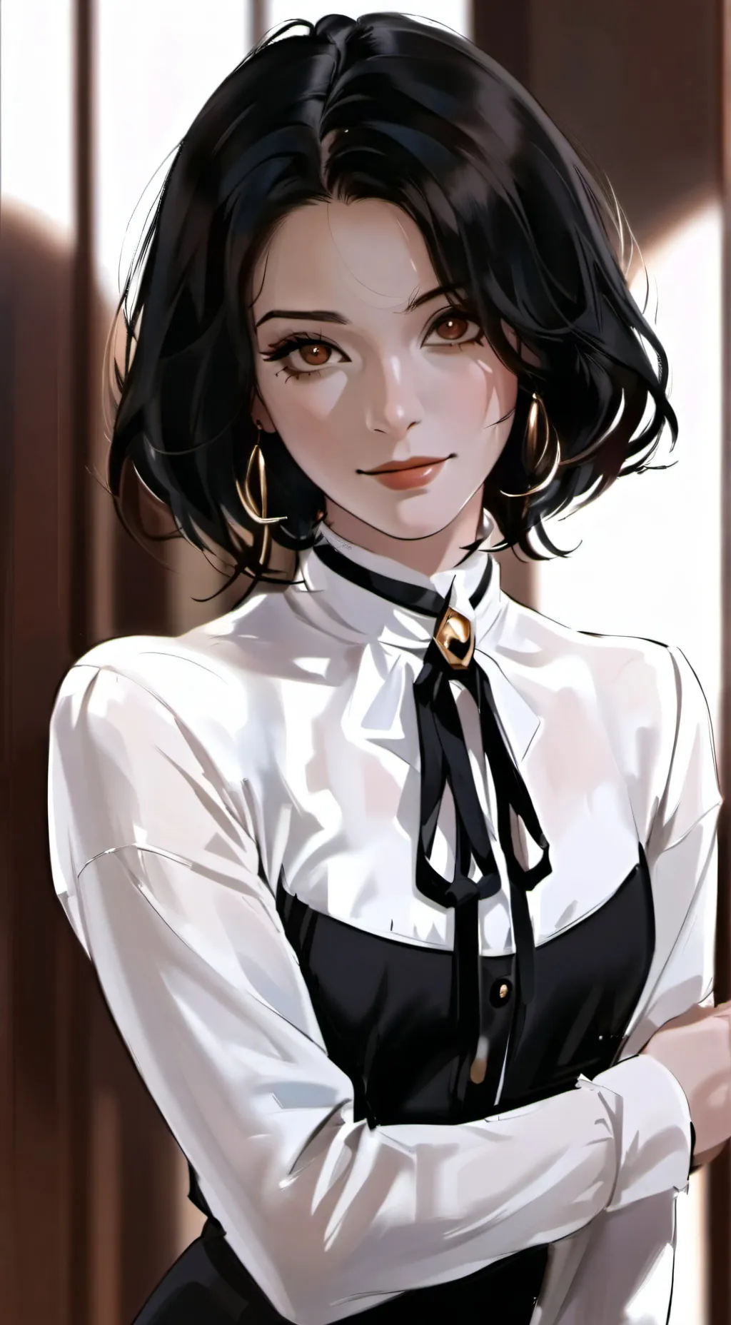 ai character: Asa Kurohana background