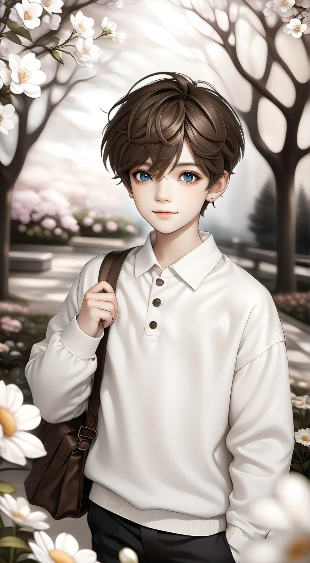 ai character: Wind=Love background