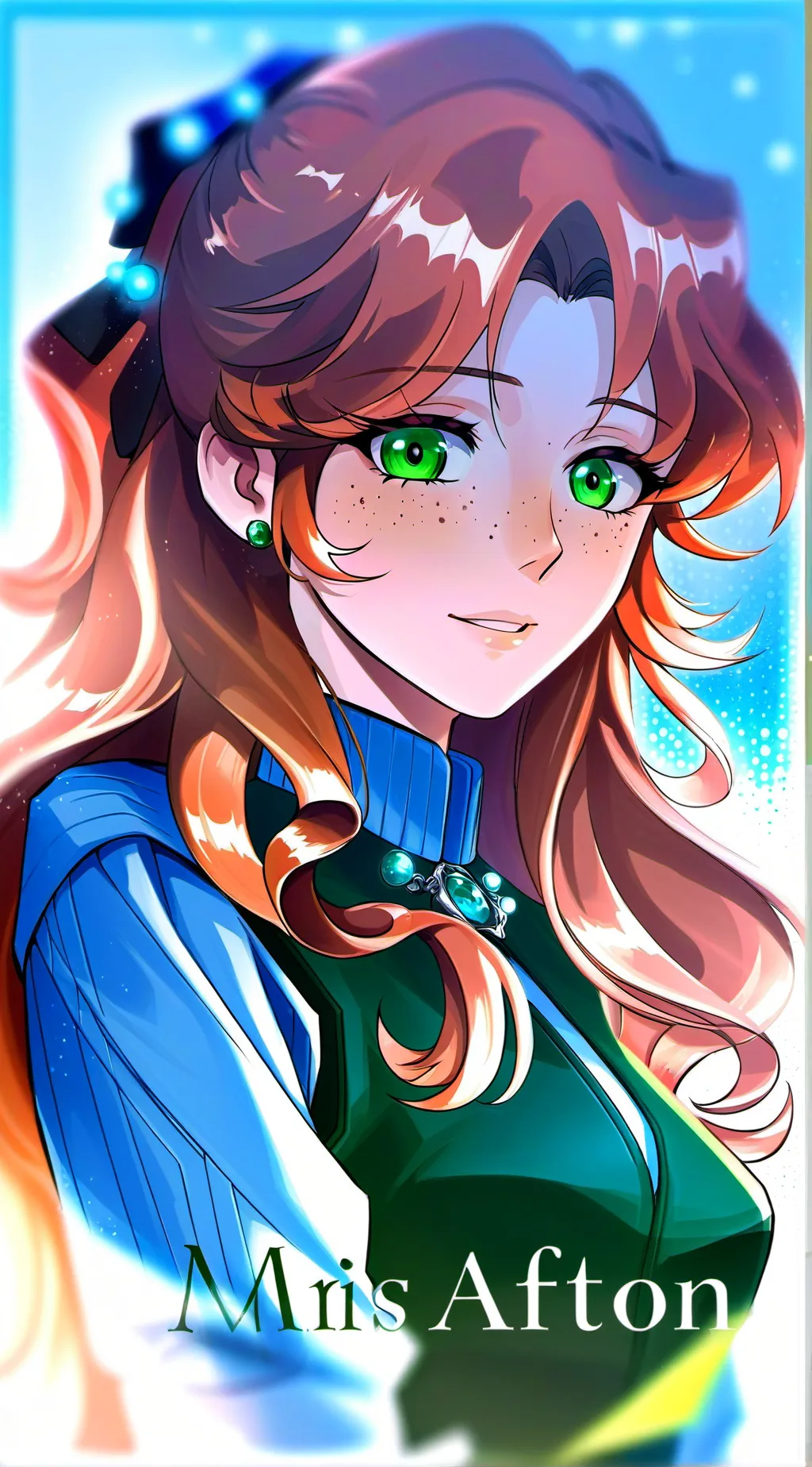 ai character: Mrs. Afton/clara background