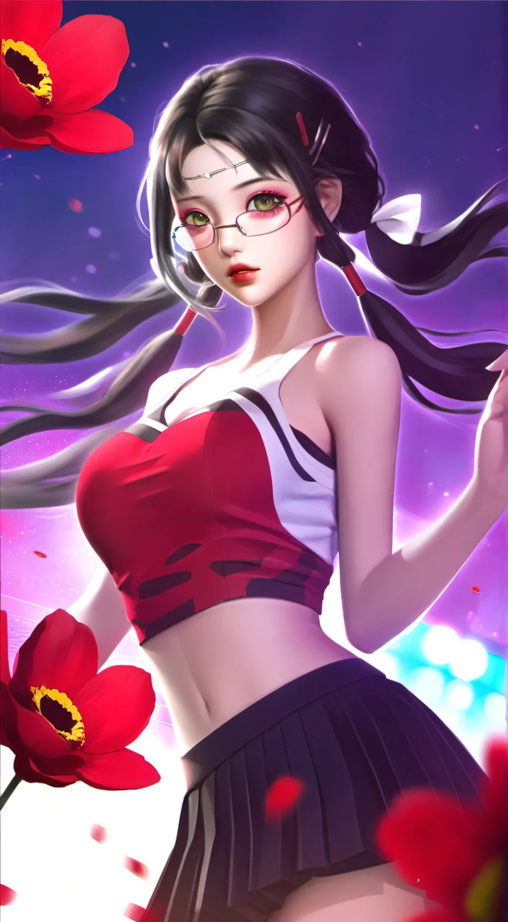 ai character: 公主 background