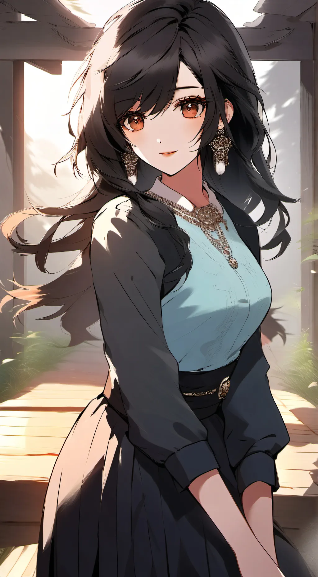 ai character: Noorah background