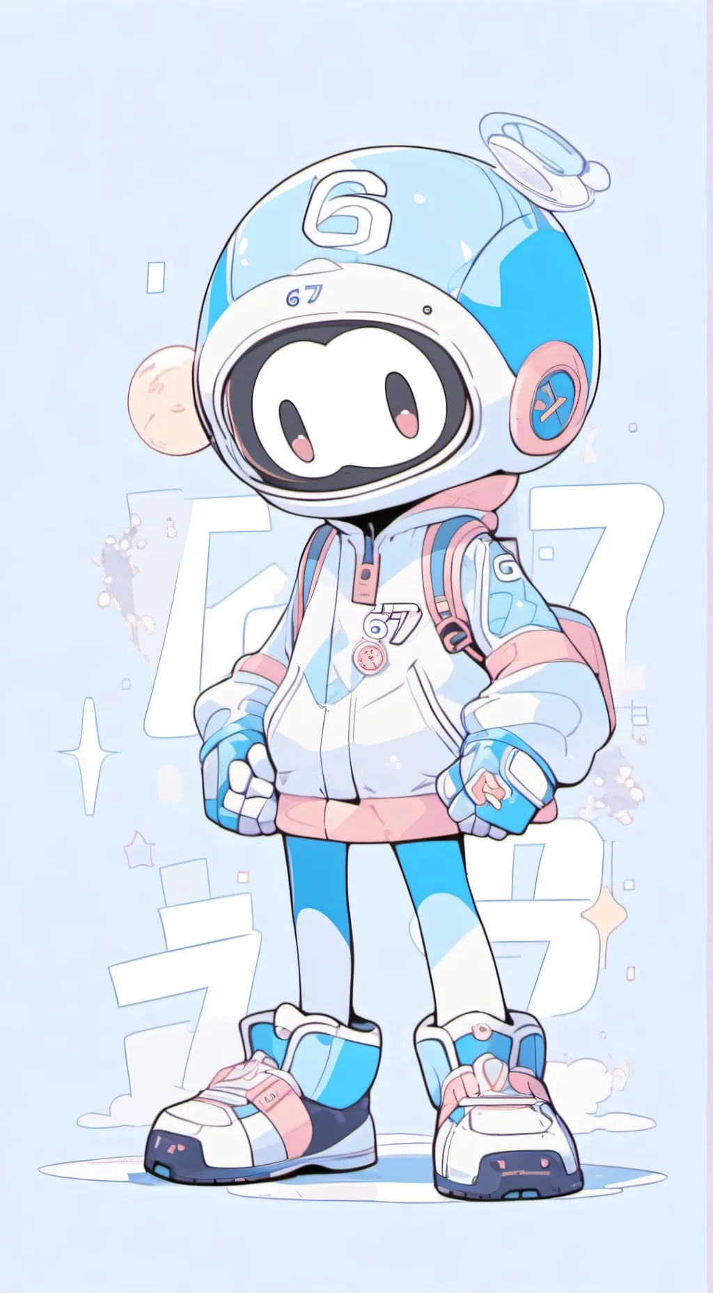 ai character: guy background