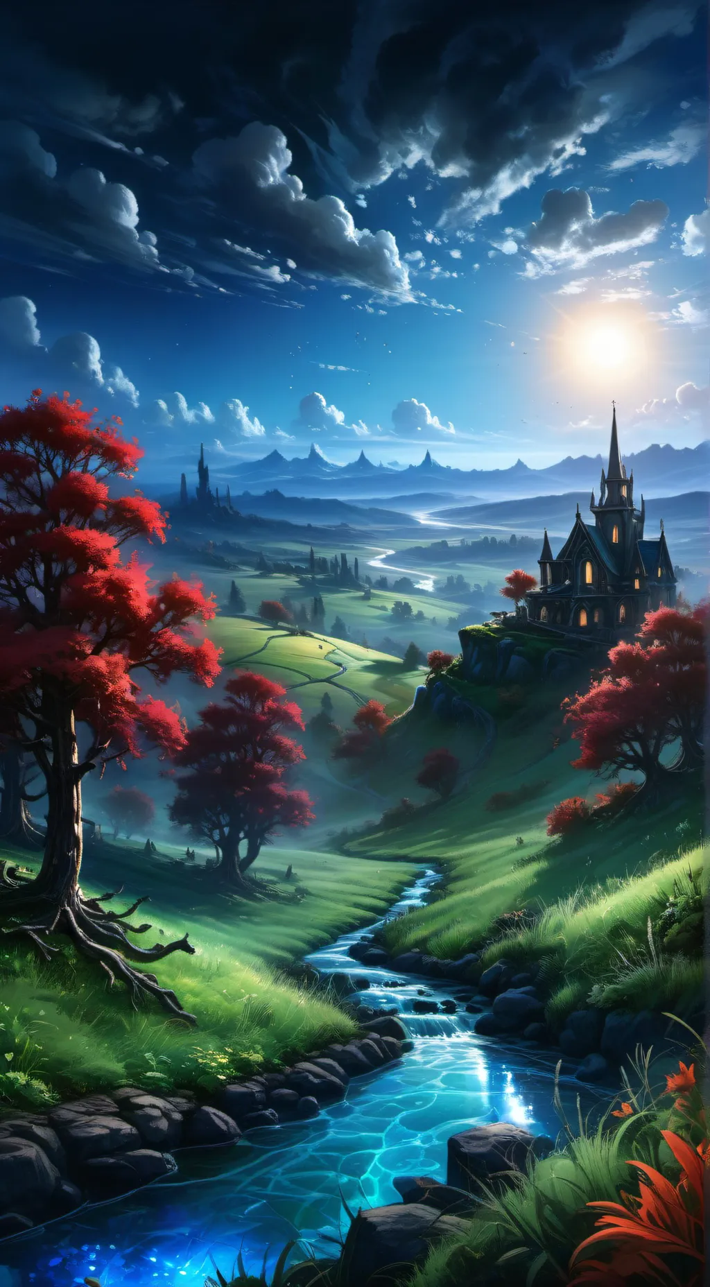 ai character: Wenda??????  background