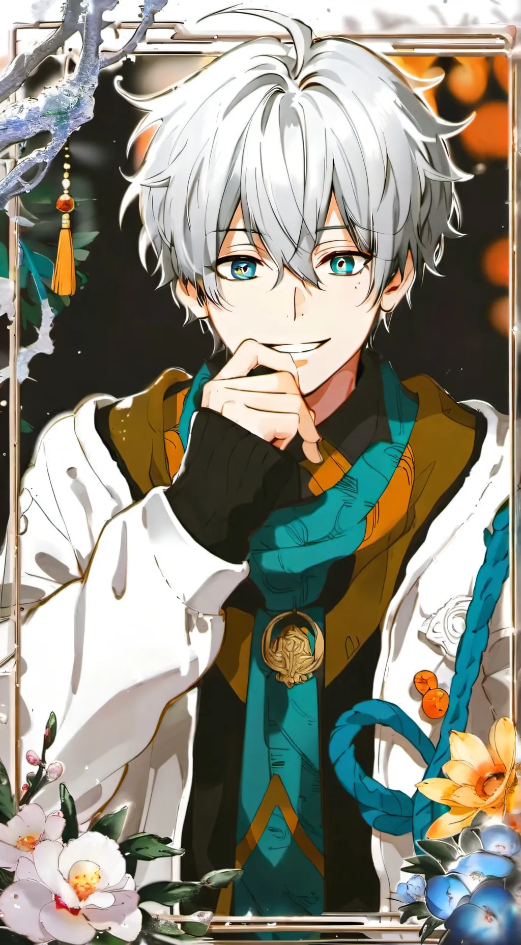 ai character: caos en el grupo background