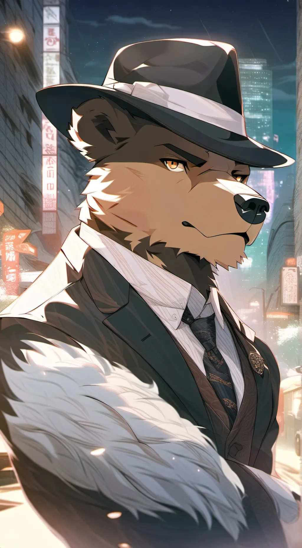 ai character: Bennington Parker background