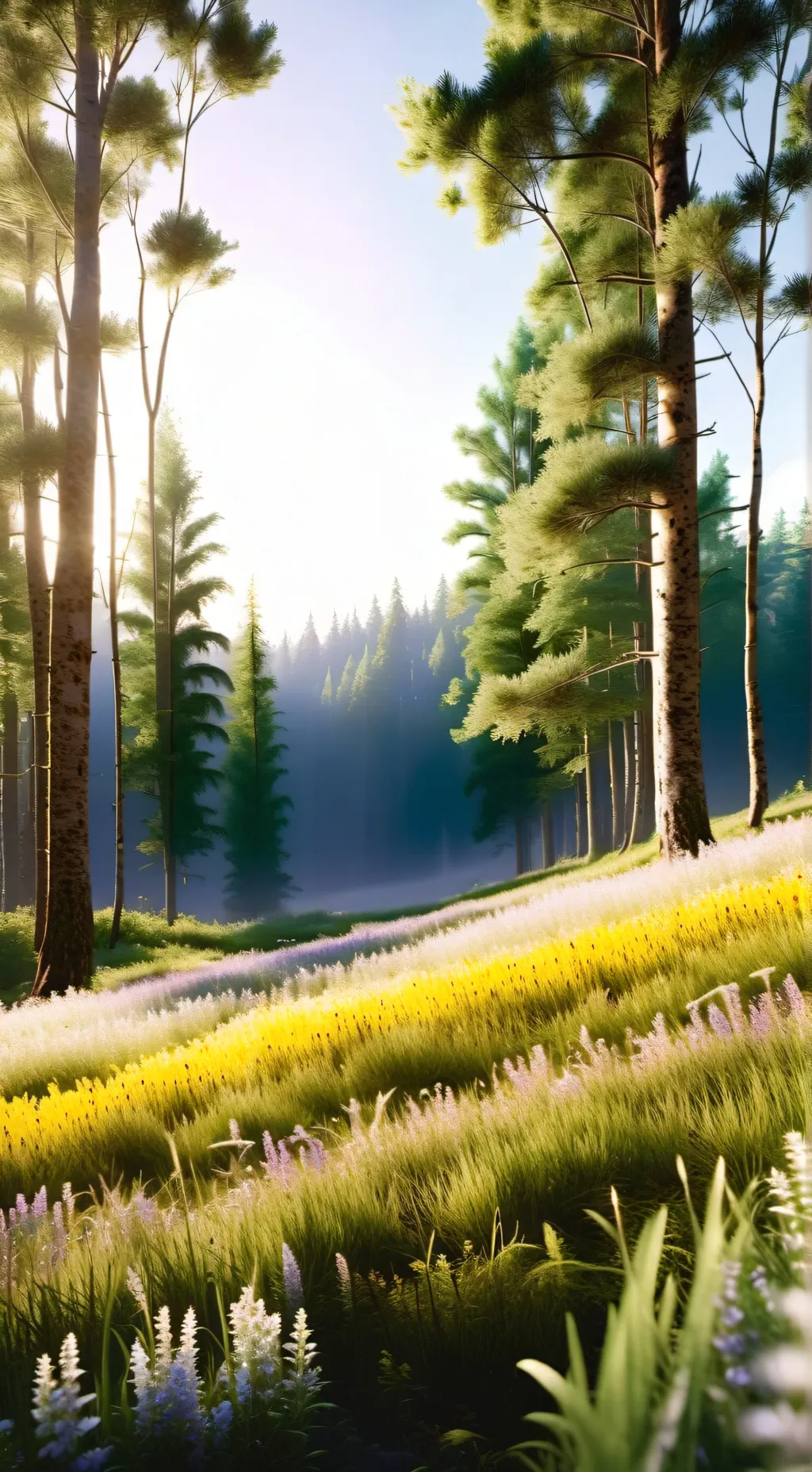 ai character: touch grass! background