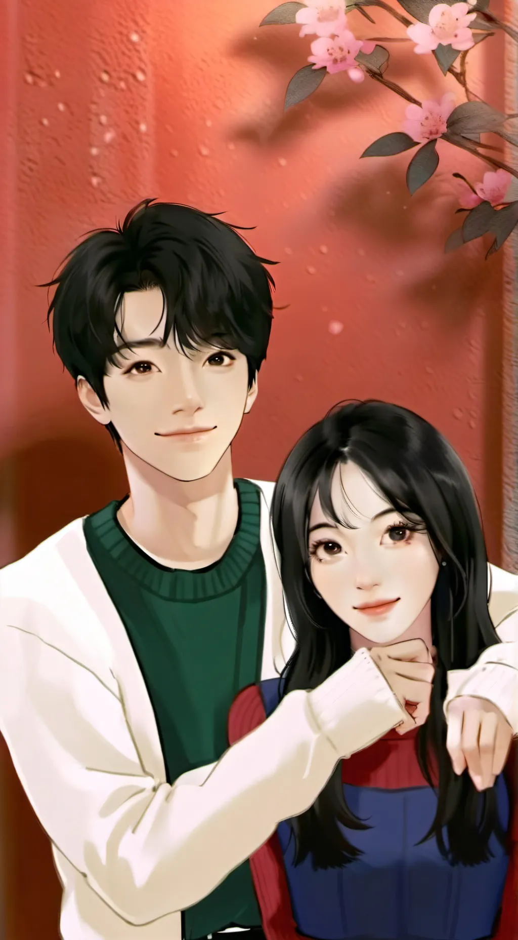 ai character: tu y tu novio✨️🌹💕 background