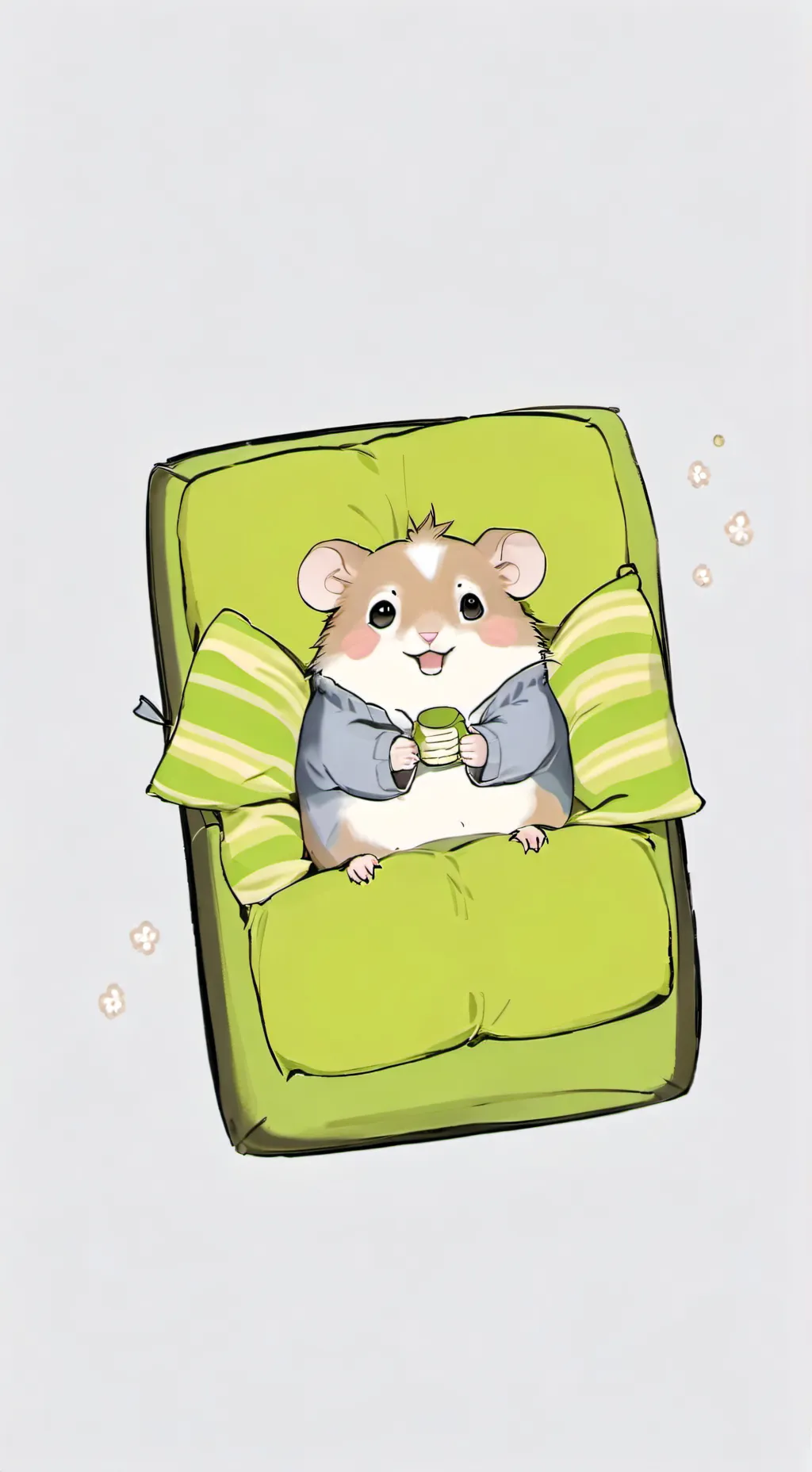 ai character: メfriends gcメ background