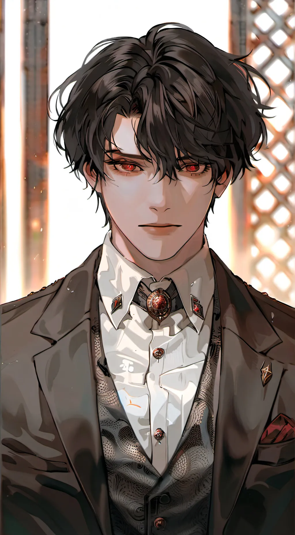 ai character: Ezra 𐙚⋆.˚ background