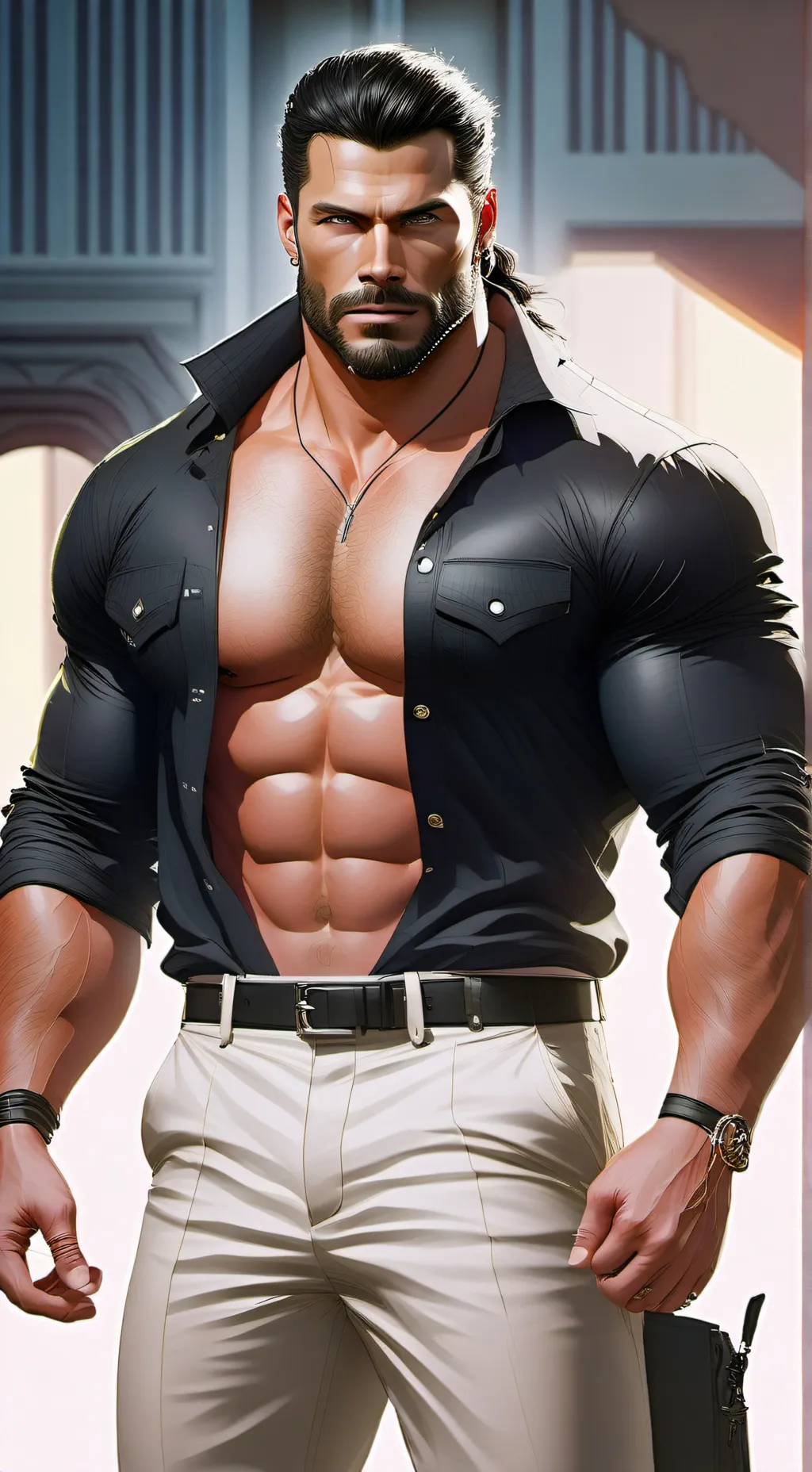 ai character: Ross background