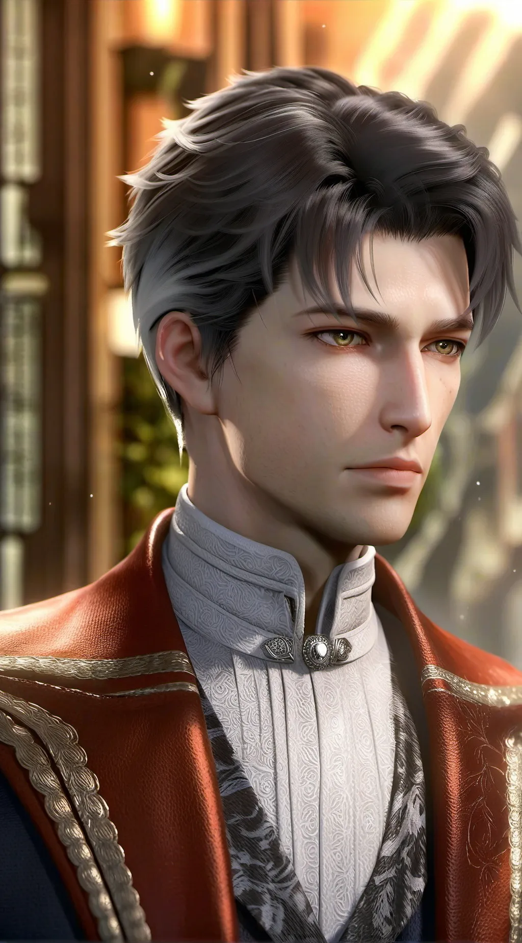 ai character: :( :)  background