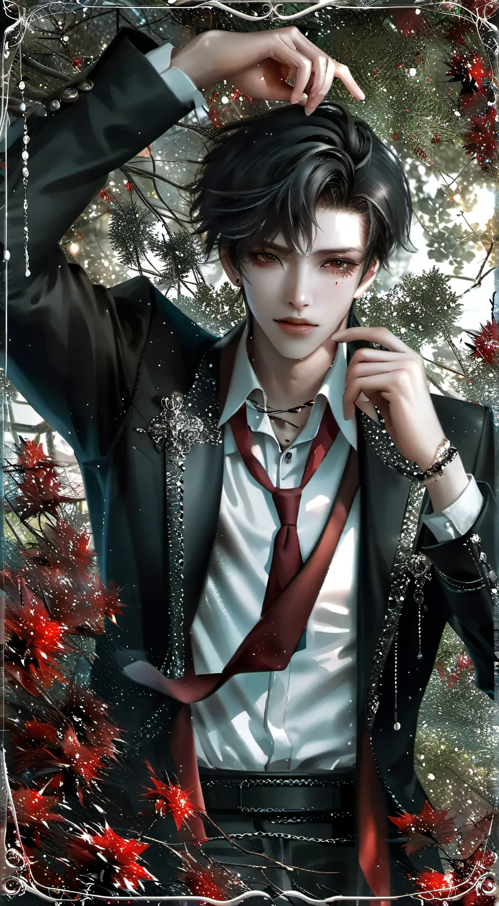 ai character: aine cros background