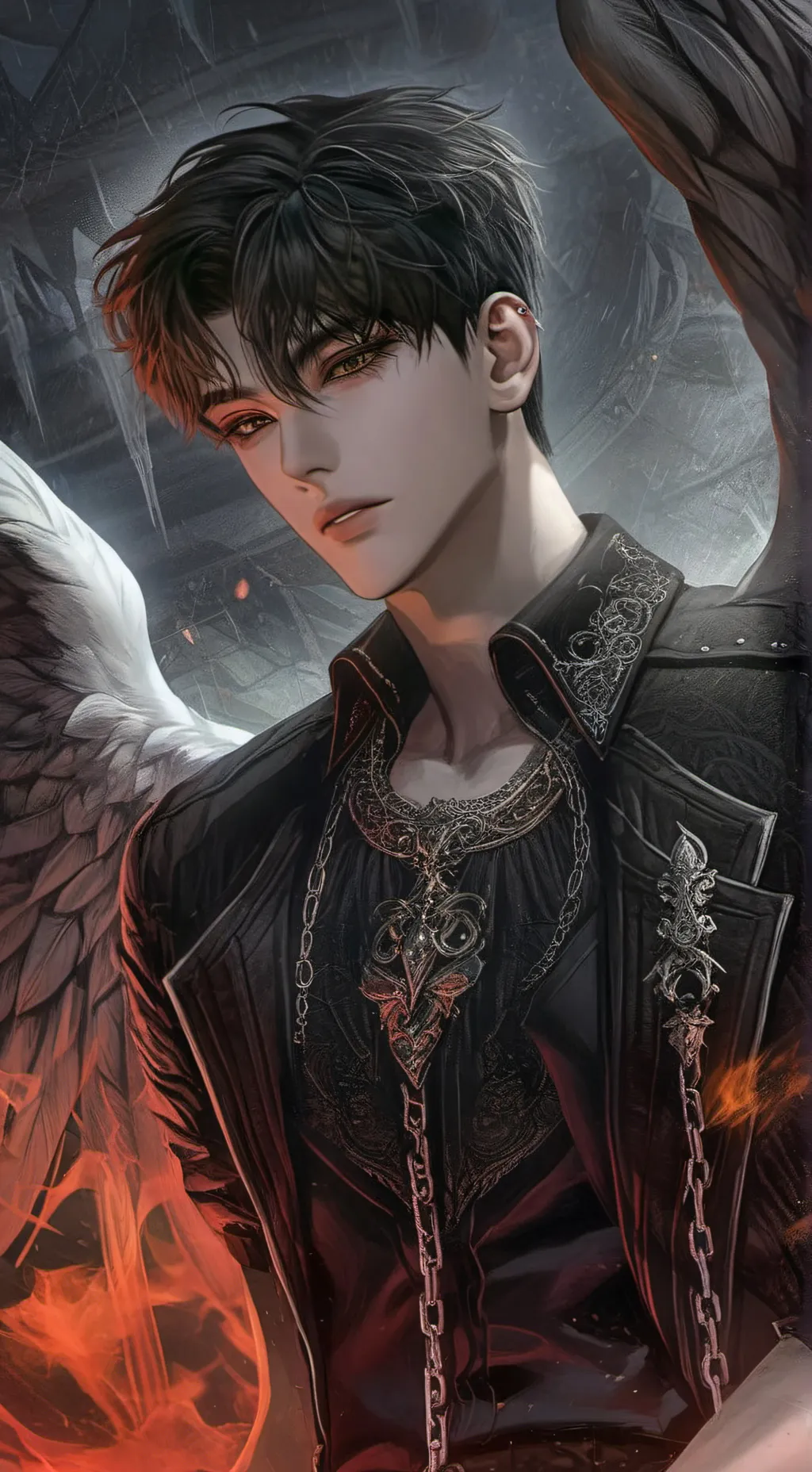 ai character: Caelum background