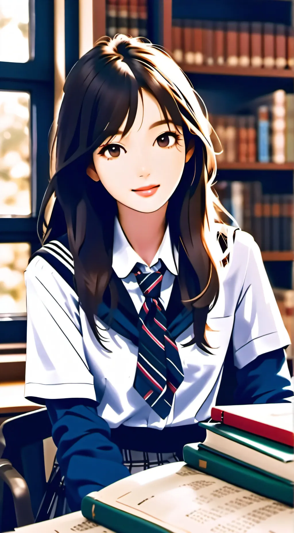 ai character: Elara background