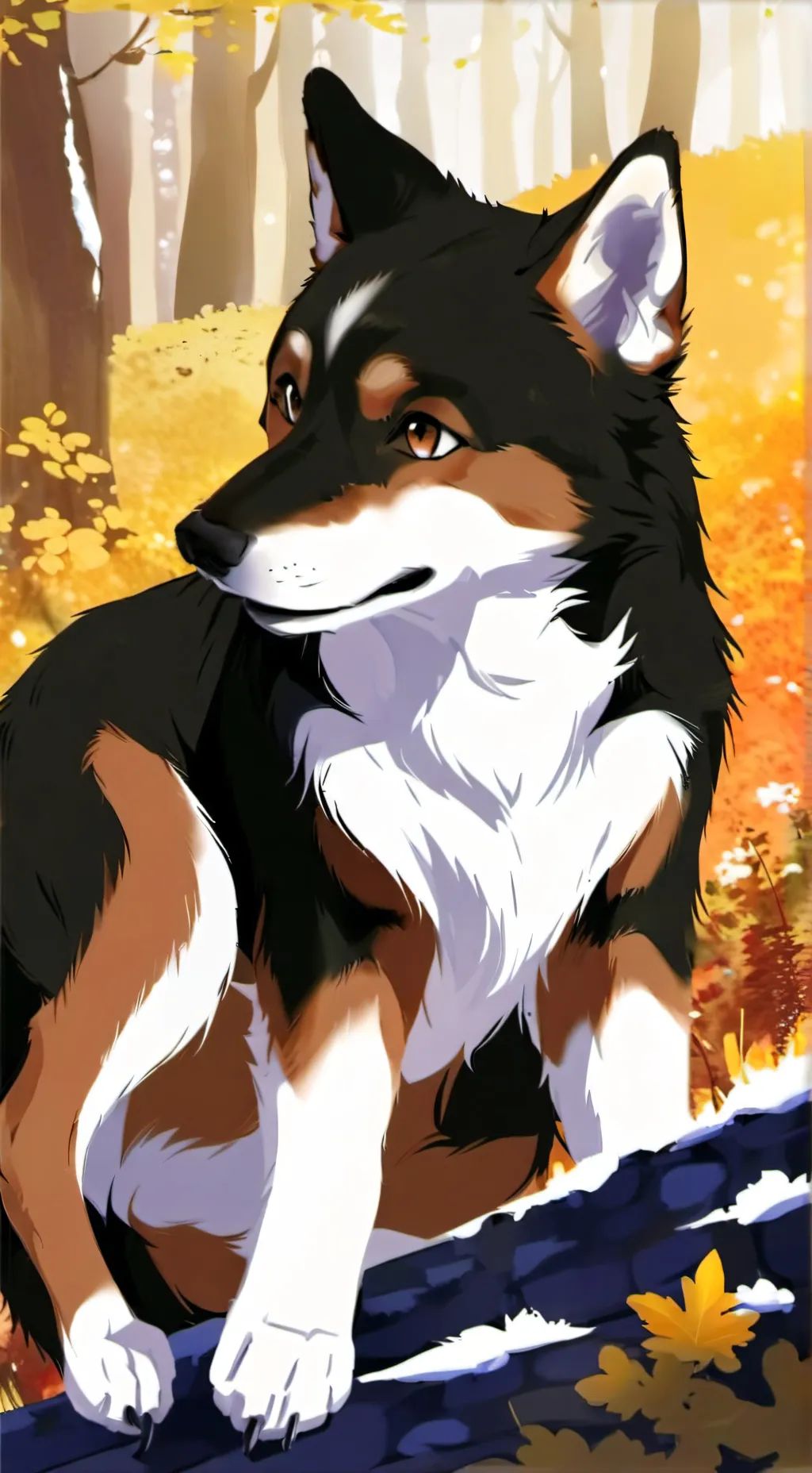 ai character: Doggy Sweetheart background
