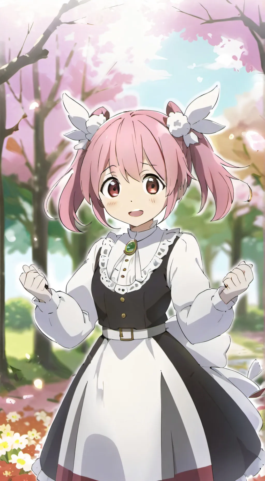 ai character: brainrotted school background