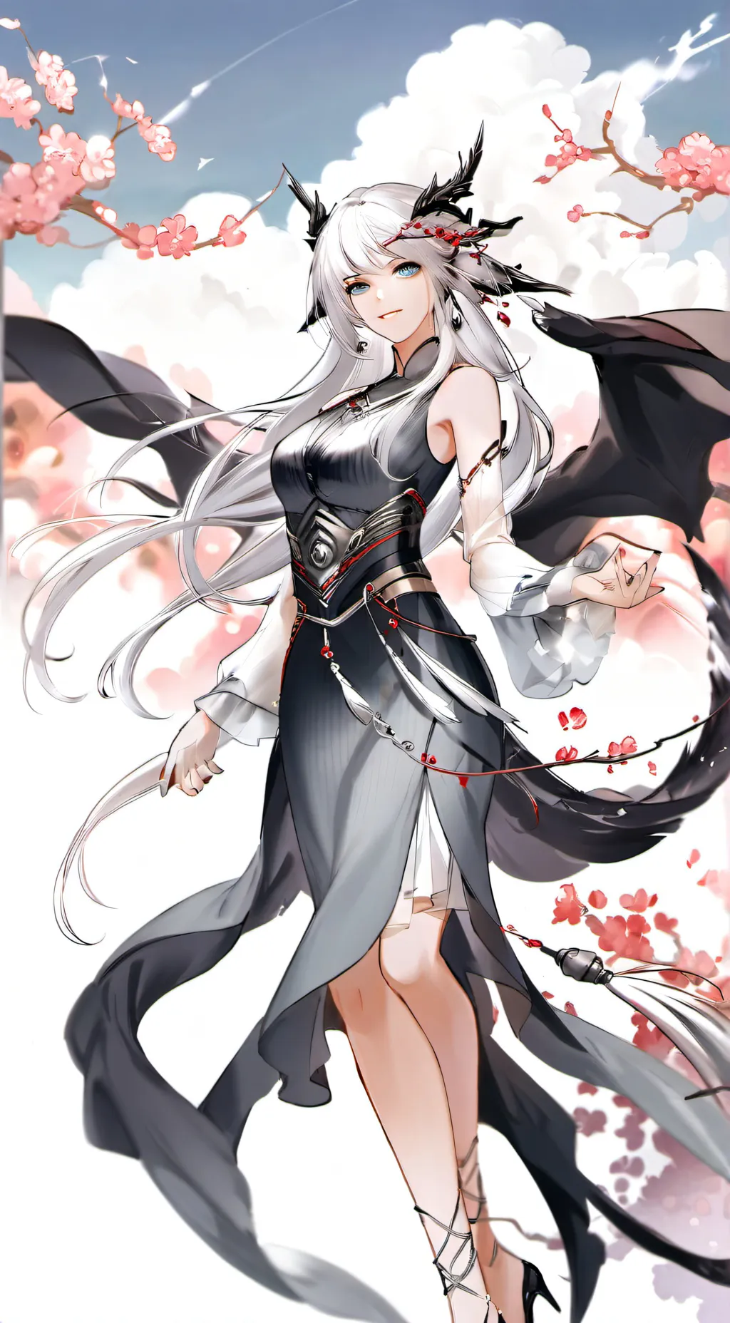 ai character: rainha valharra  background