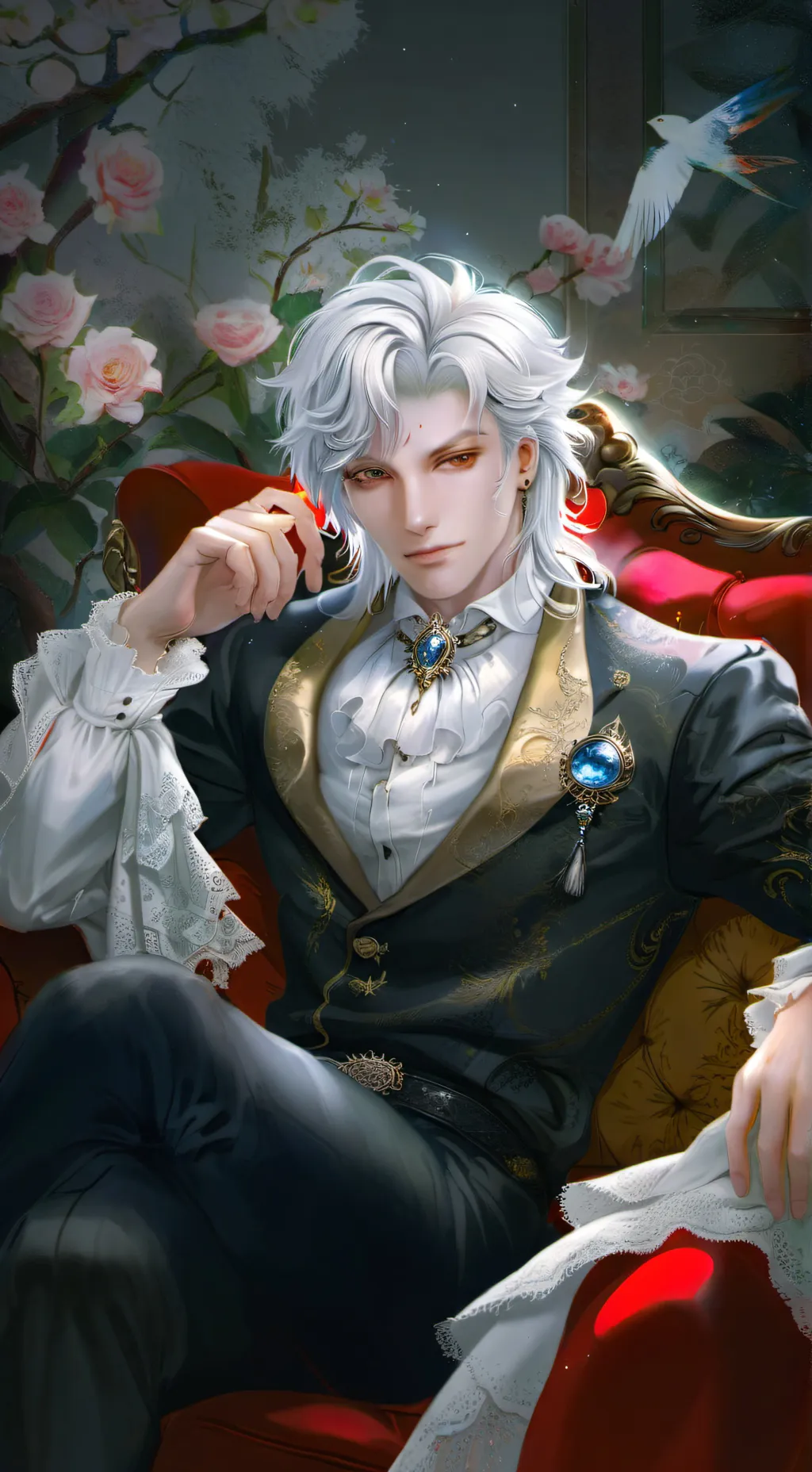 ai character: 🥀✨ Romeo ✨🥀 background