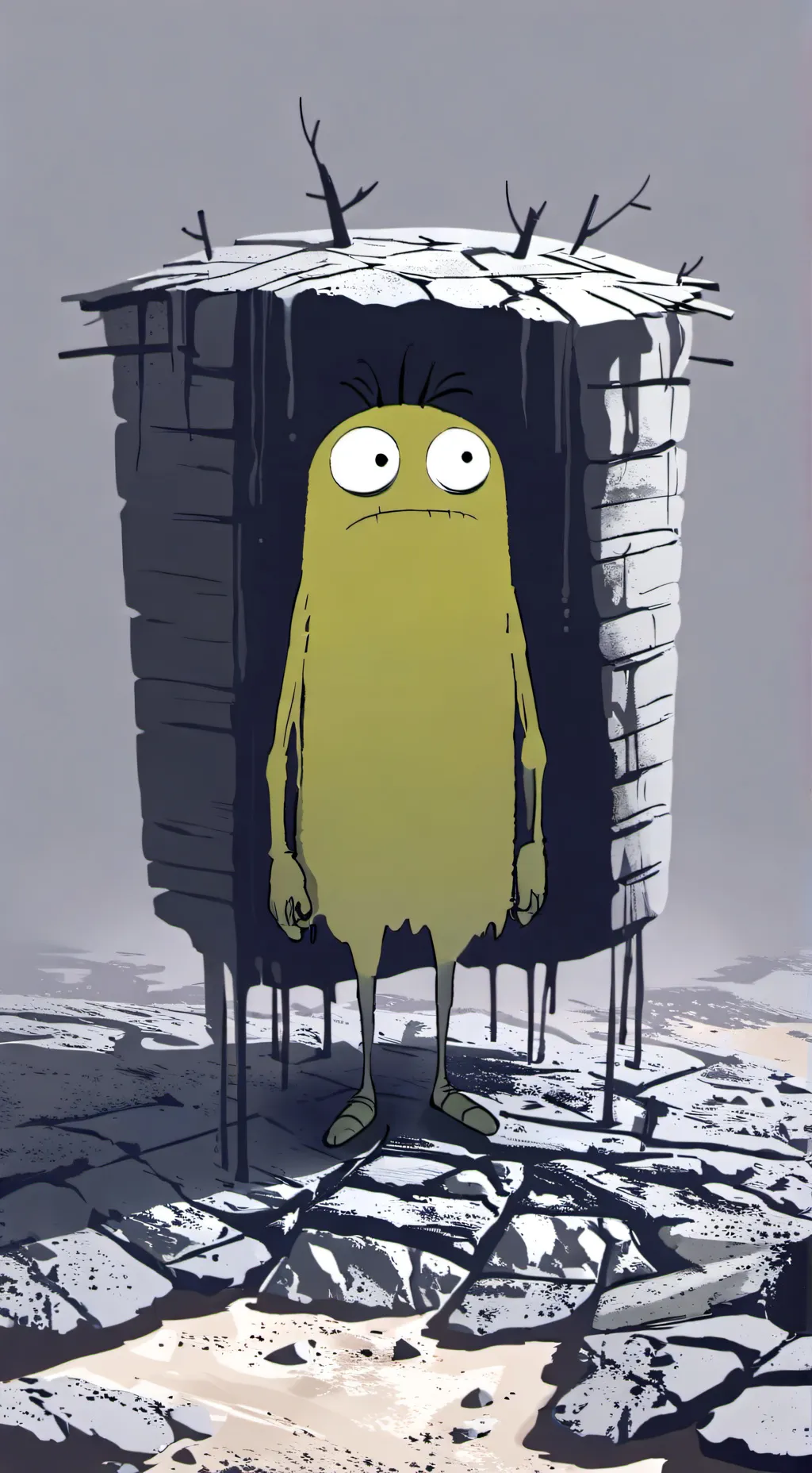 ai character: dehydrating thing background