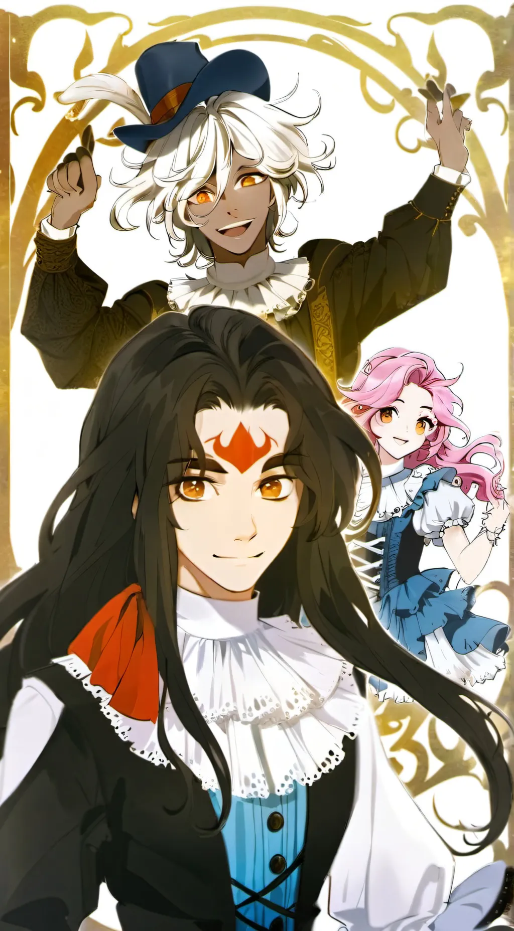 ai character: beast cookies tens background