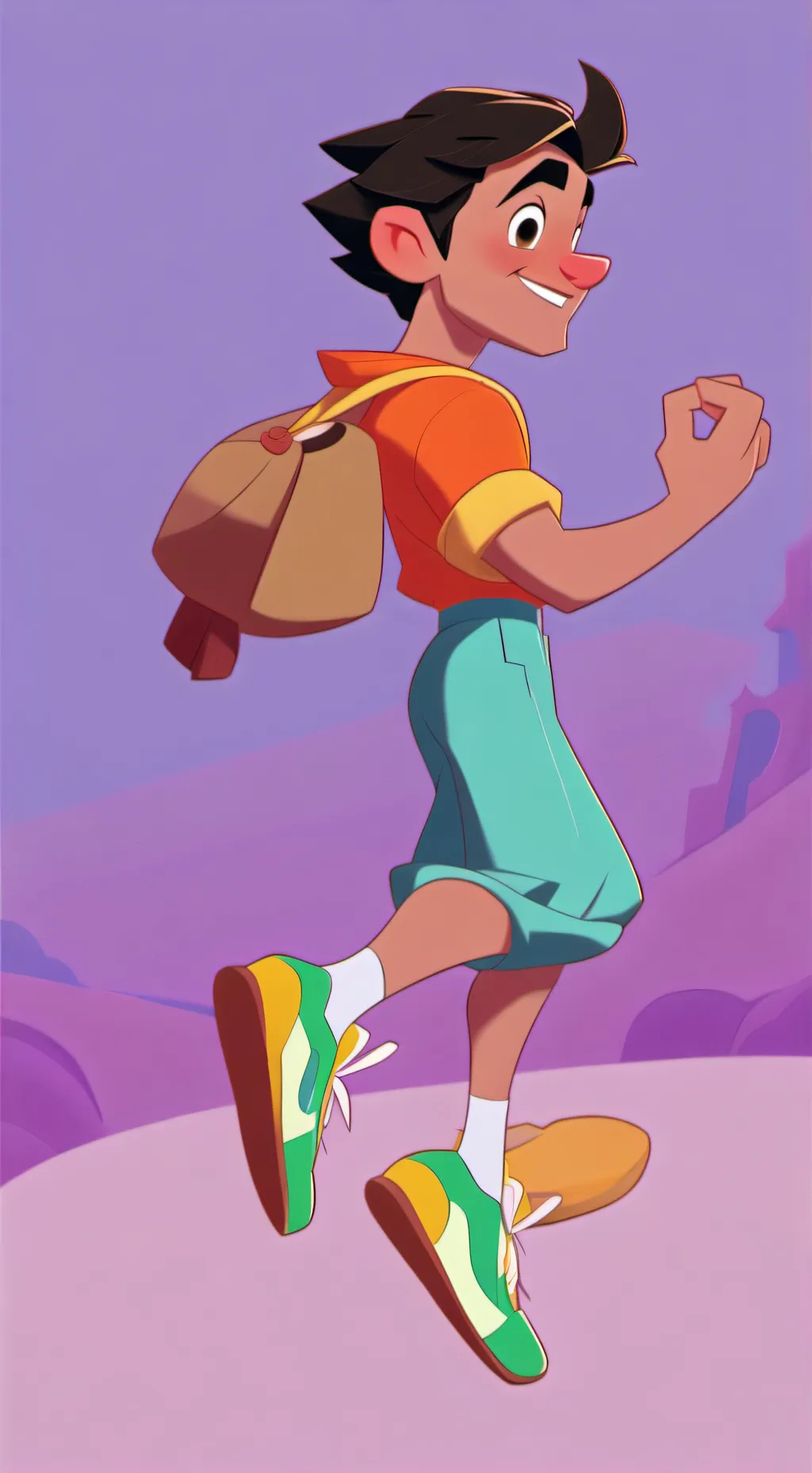 ai character: Squra background