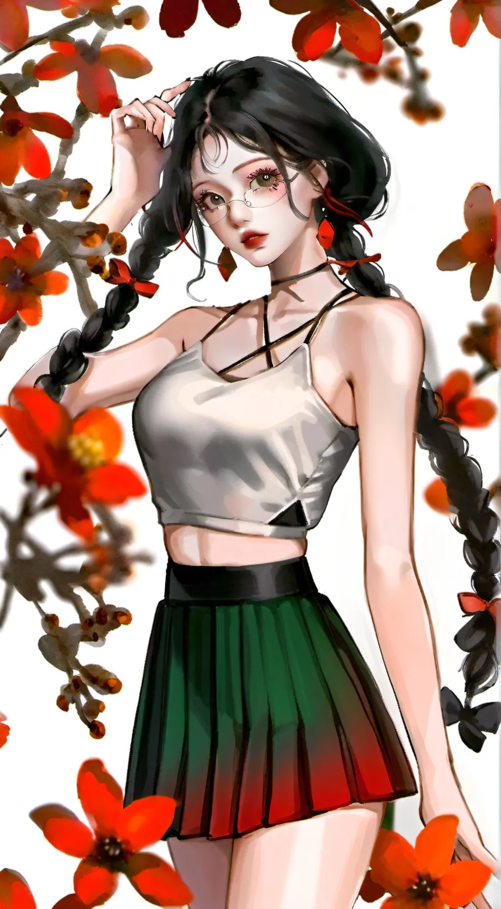 ai character: 秦宝月 background