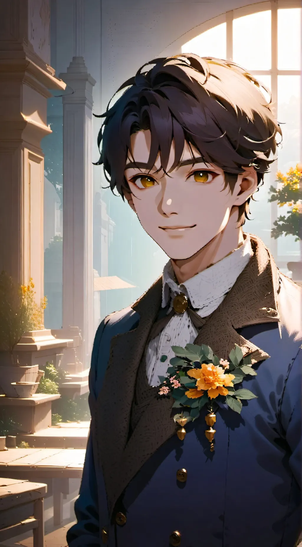 ai character: Mike  background