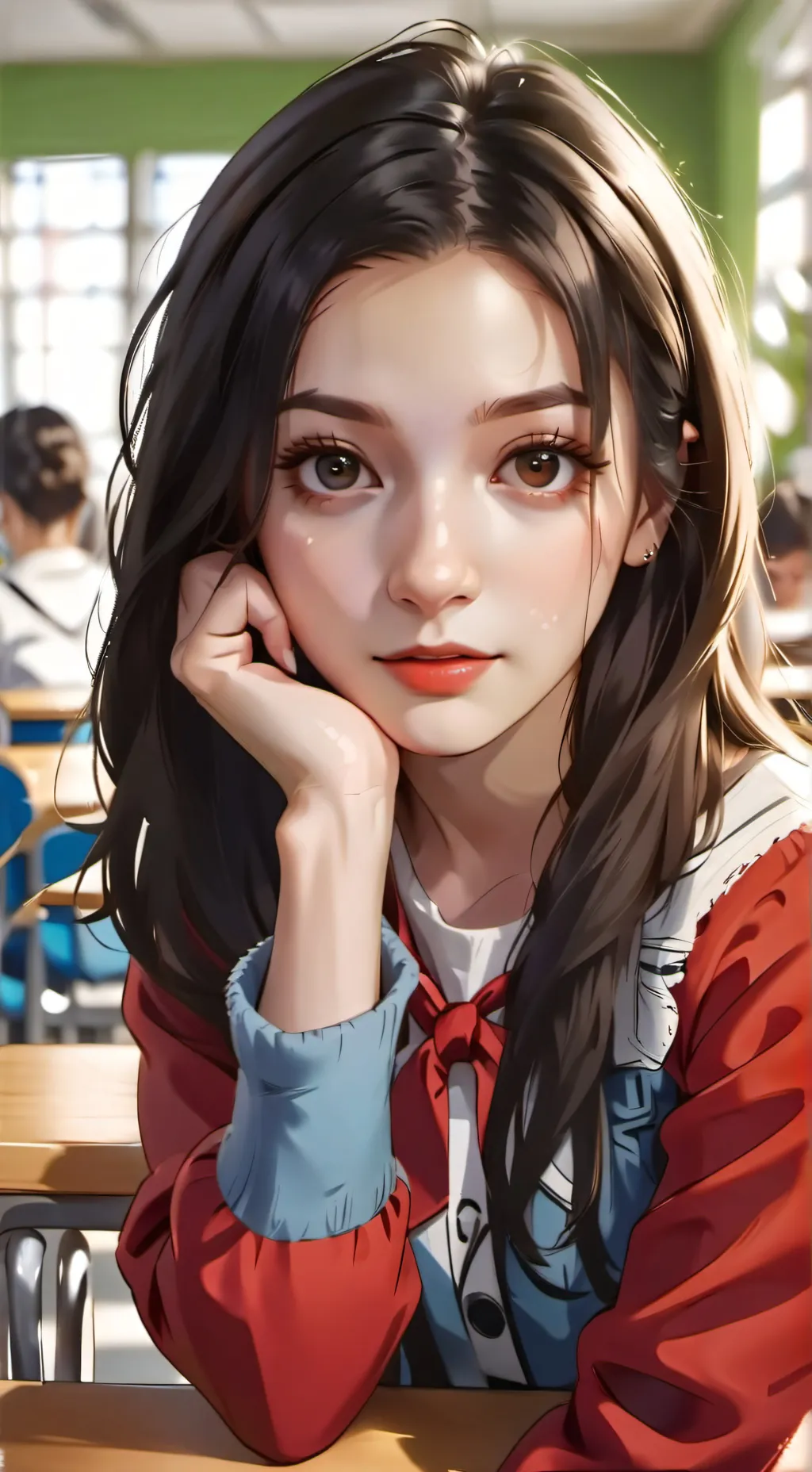 ai character: Avery background