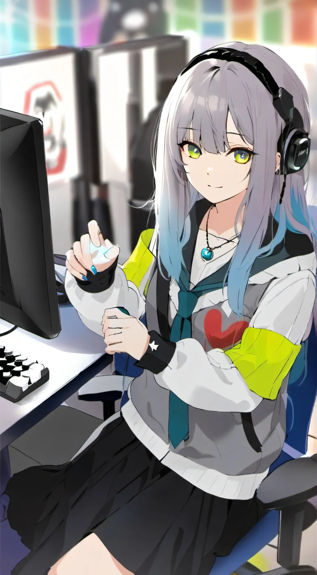 ai character: Maya background