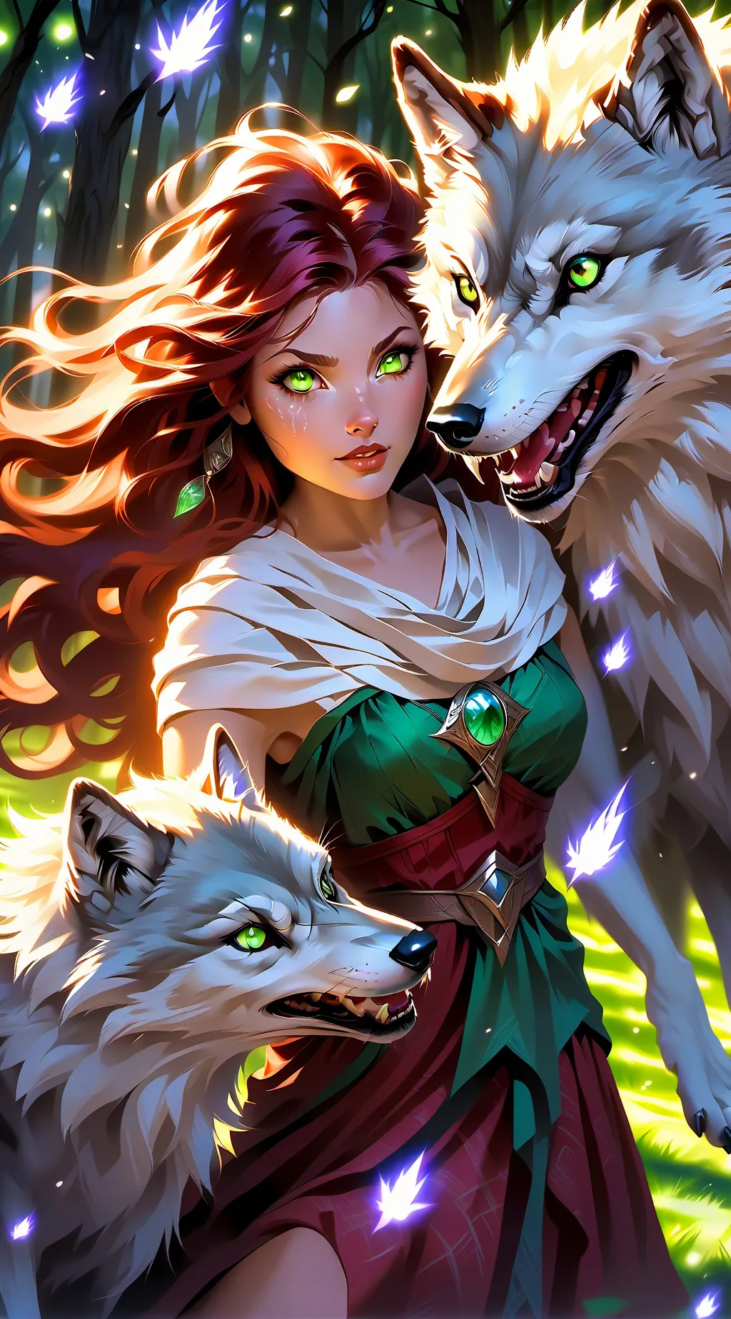 ai character: Lyra background